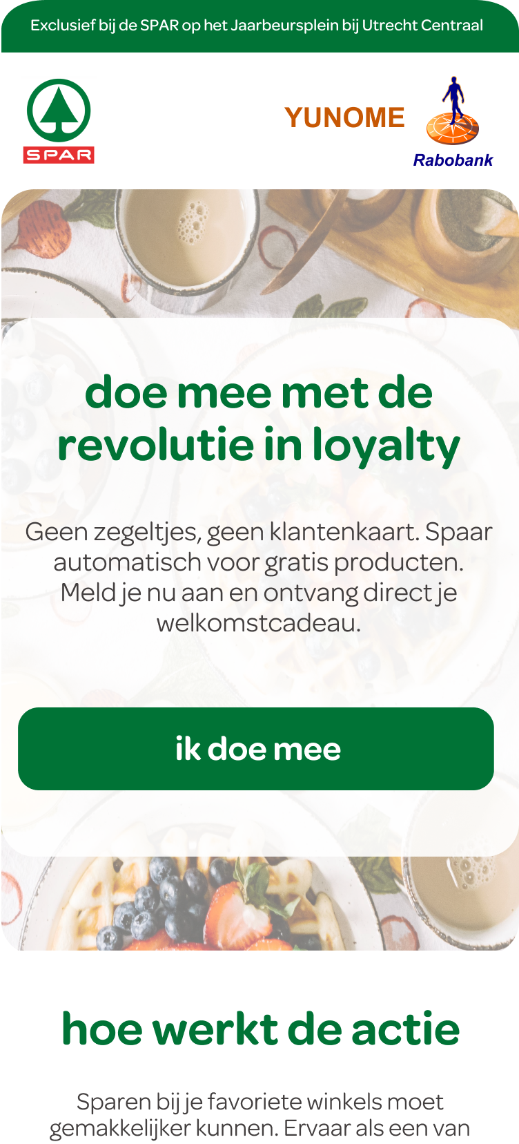 SPAR mobile activation