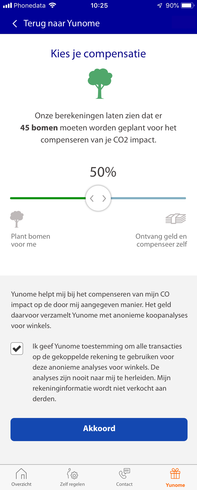 Green deal concept