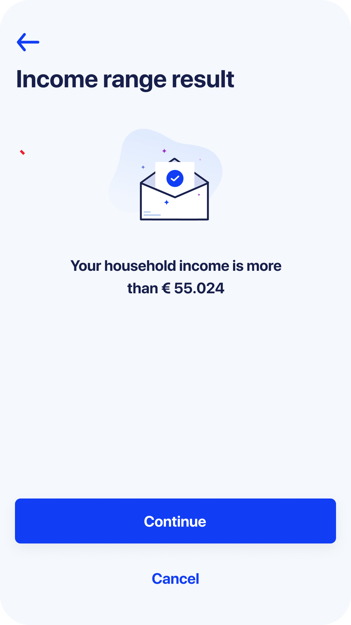 ZKP — completed data request