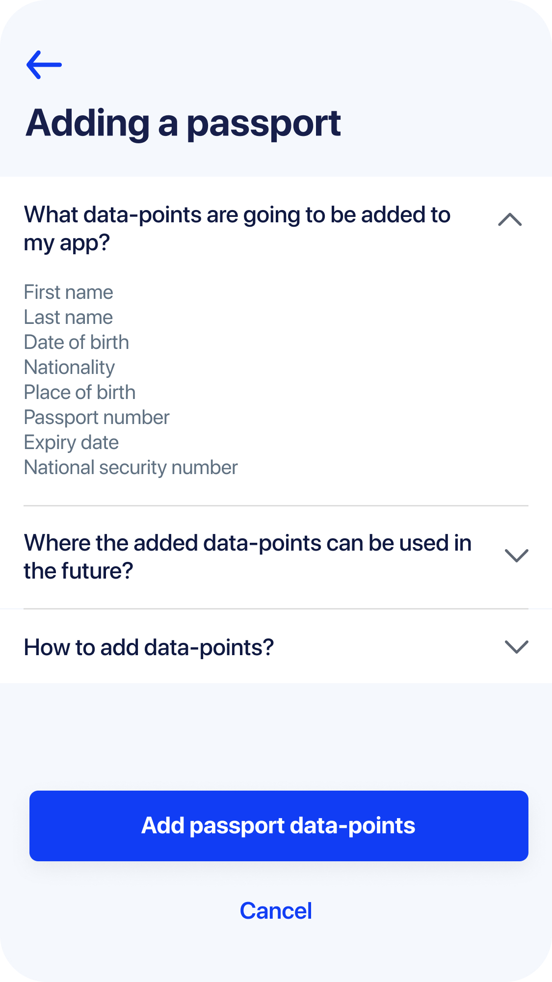 Passport Instructions